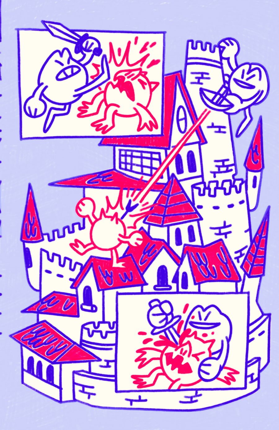 The castle siege