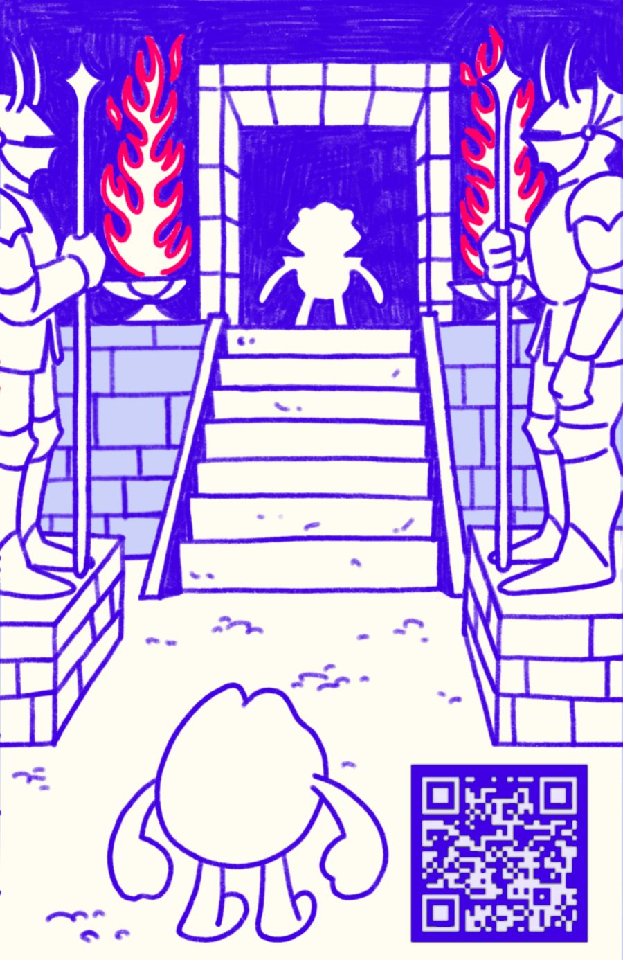 Back to the castle gate