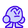 The hero standing
